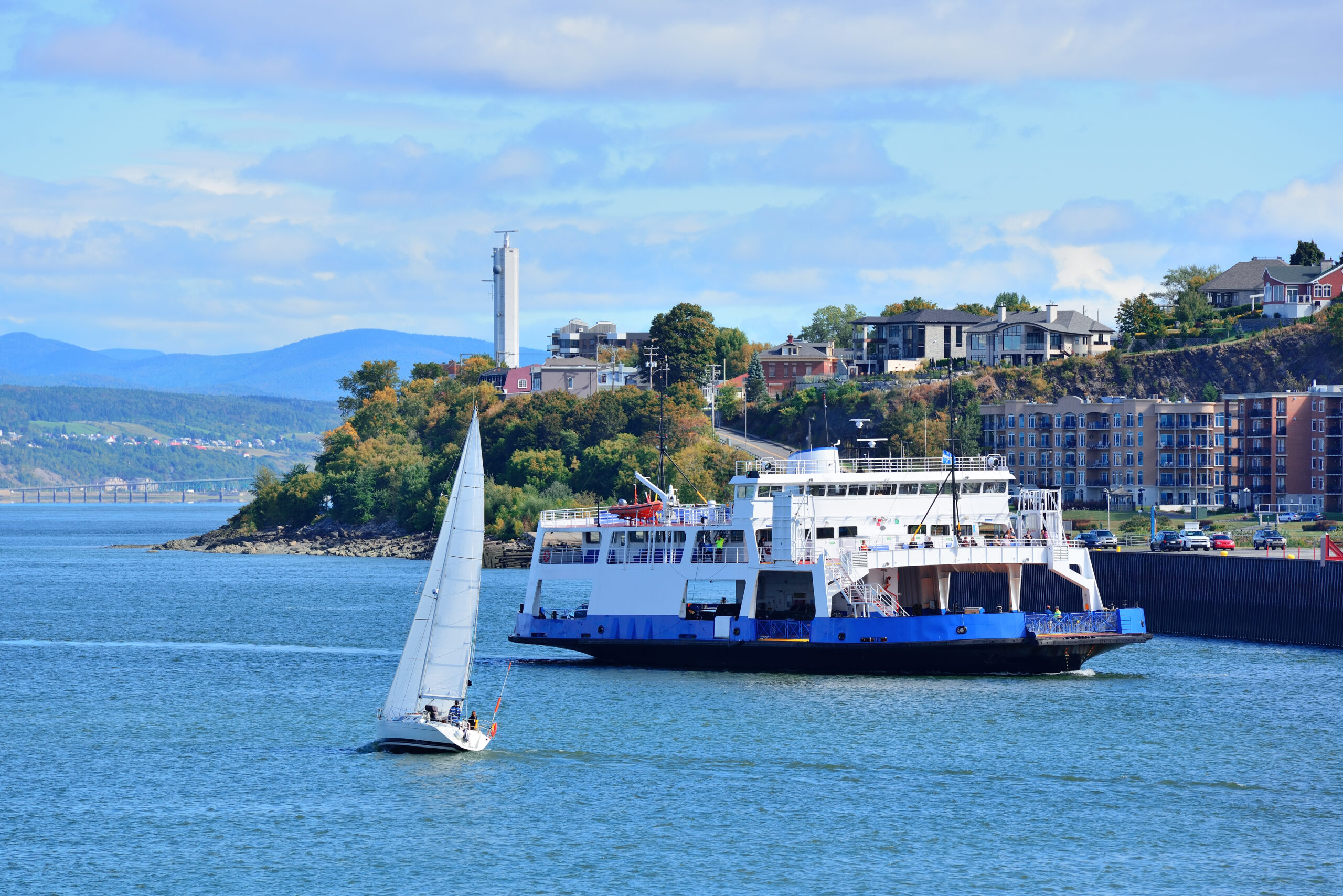 Boat in Quebec City